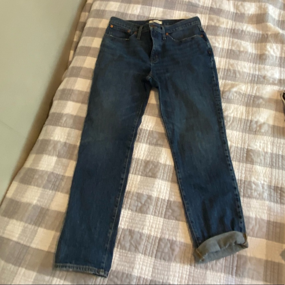 Madewell tomboy straight